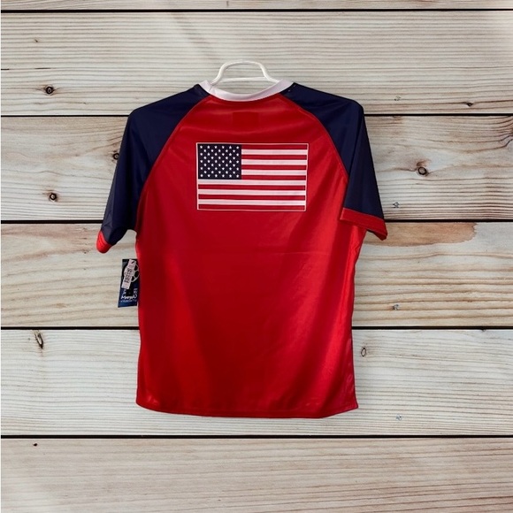 NWT USA Soccer Xcelsius Active Game Of The World Shirt Men’s LARGE - Picture 2 of 6